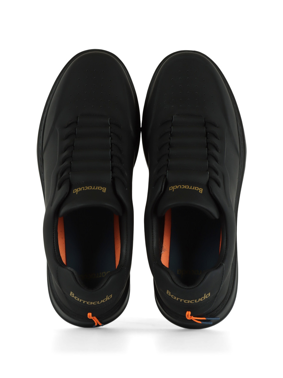 NERO | Sneakers in pelle con scritta logo