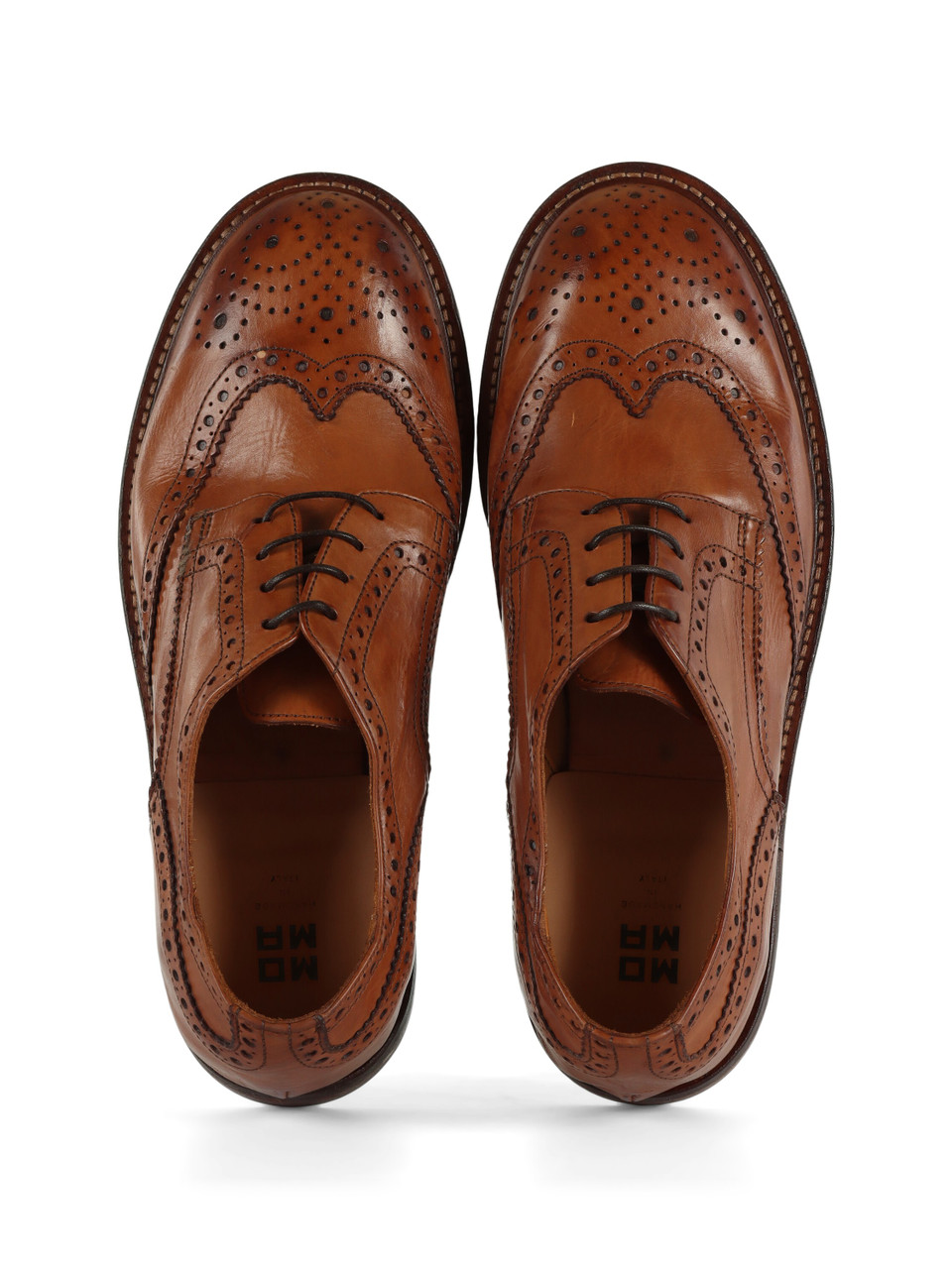 CUOIO | Derby brogue coda di rondine in pelle WORD