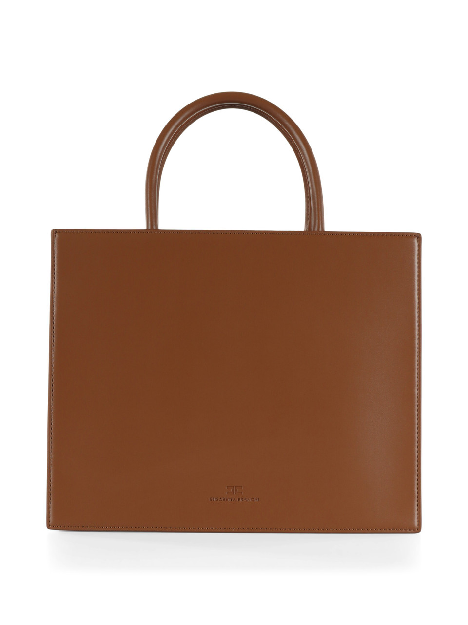Leder | Tote-Bag aus Kunstleder mit Frontlogo