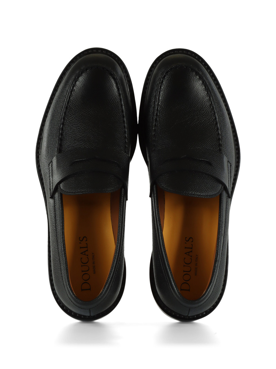 NERO | Mocassino in pelle con mascherina