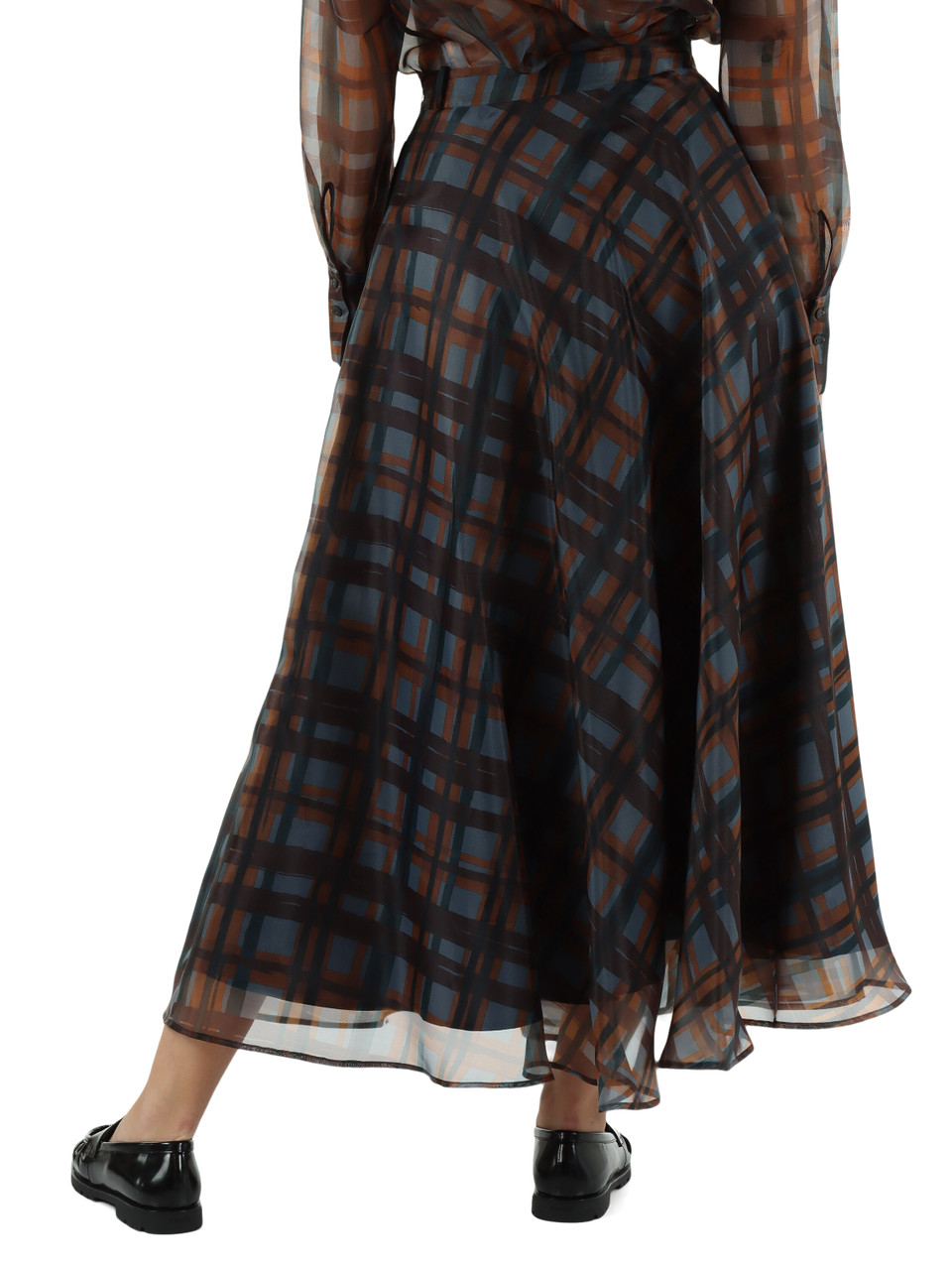 BLU | Gonna ampia in organza