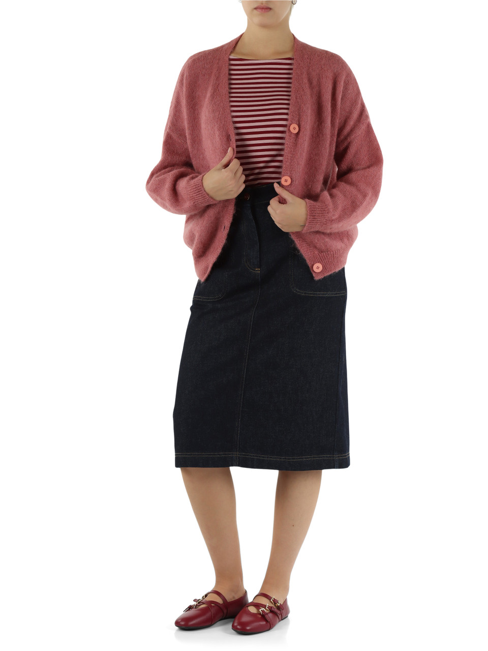 ROSA | Cardigan in misto alpaca