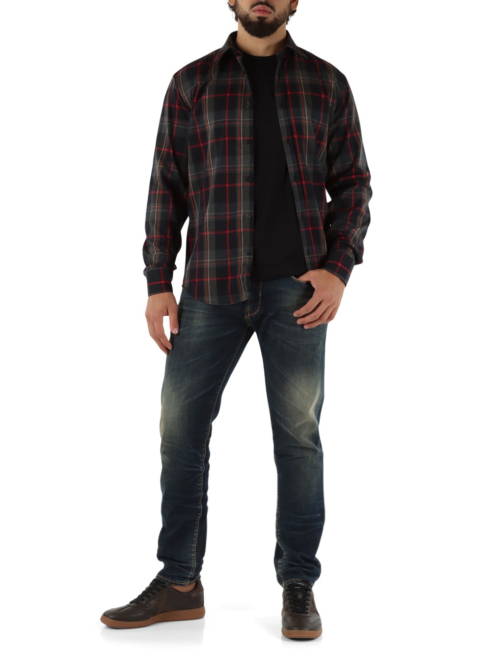 BLU | Camicia in misto viscosa DENVER