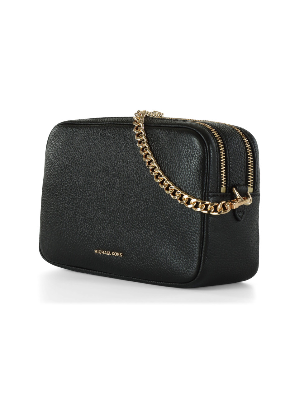 NERO | Borsa a tracolla in pelle martellata BRYANT Medium