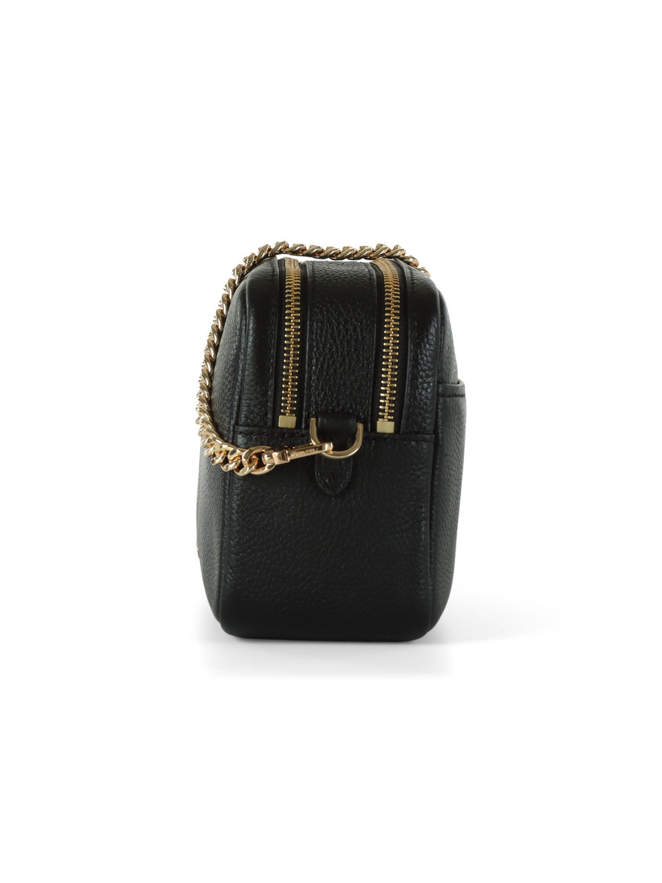 NERO | Borsa a tracolla in pelle martellata BRYANT Medium