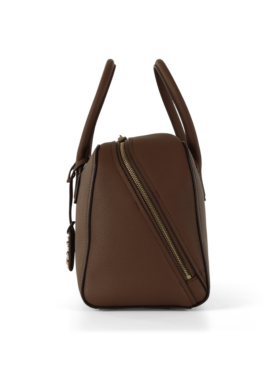 MARRONE CHIARO | Borsa a mano in pelle martellata ASHTON Medium