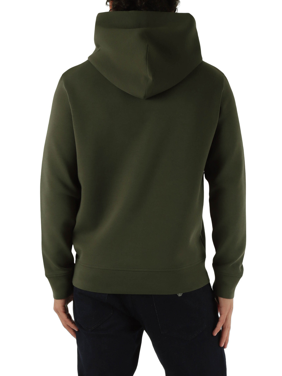 GRÜN | Essential Kapuzenpullover aus Baumwollmischung