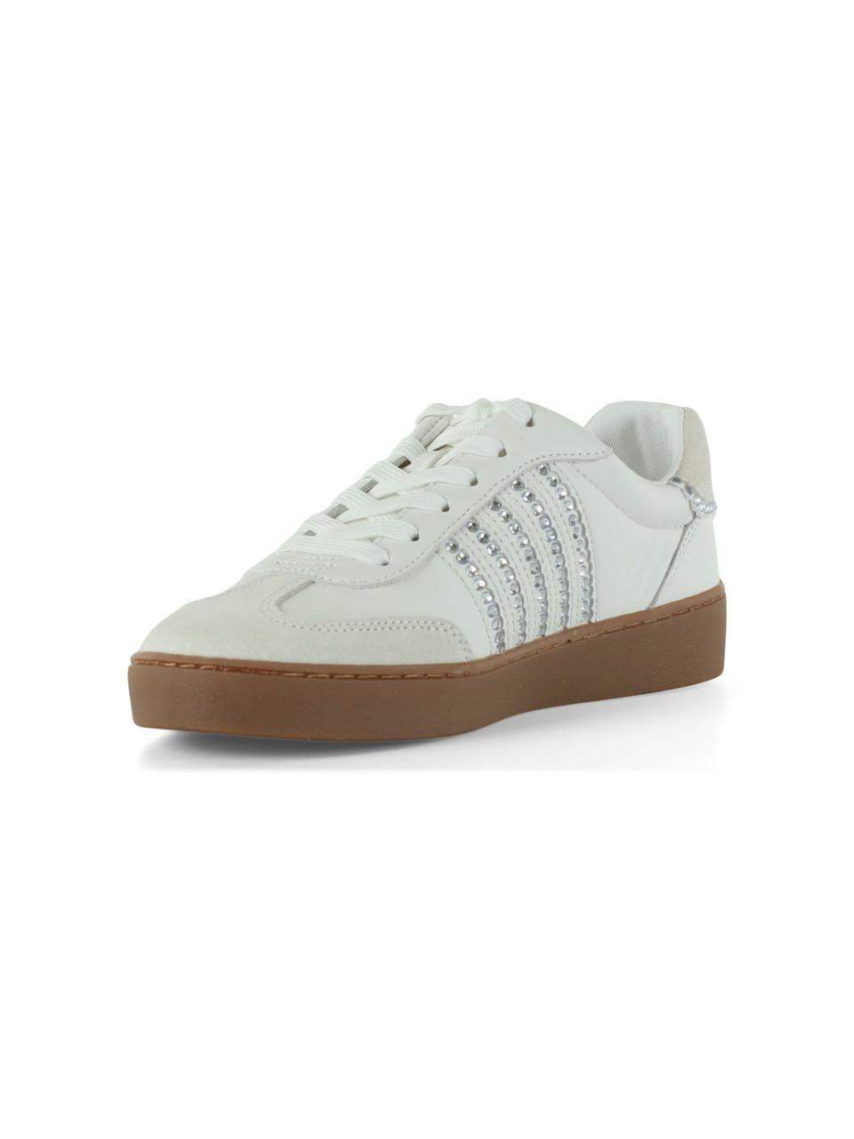 BIANCO | Sneakers in pelle e tessuto SCOTTY LACE UP BIANCO | Sneakers in pelle e tessuto SCOTTY LACE UP