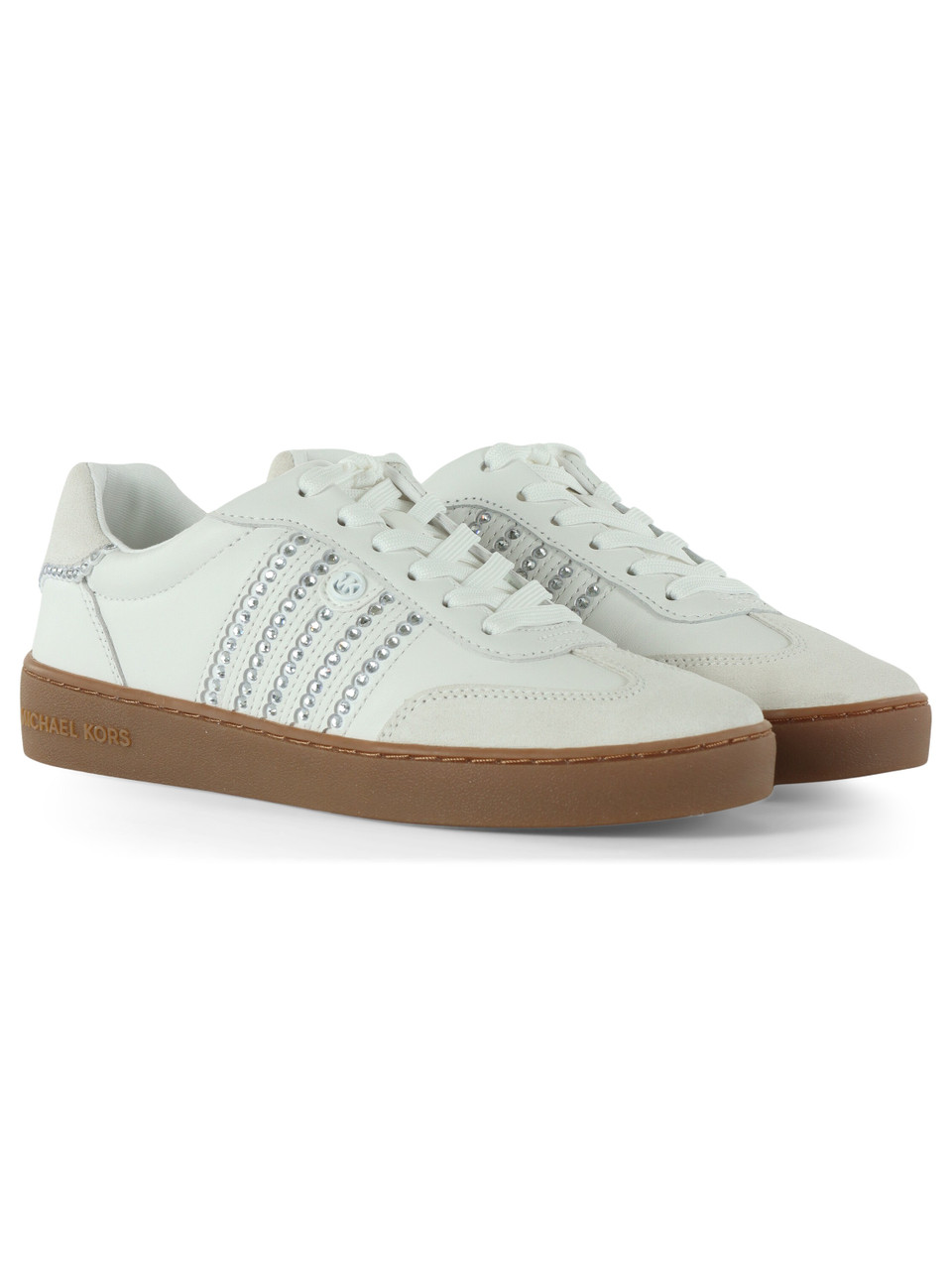 BIANCO | Sneakers in pelle e tessuto SCOTTY LACE UP BIANCO | Sneakers in pelle e tessuto SCOTTY LACE UP