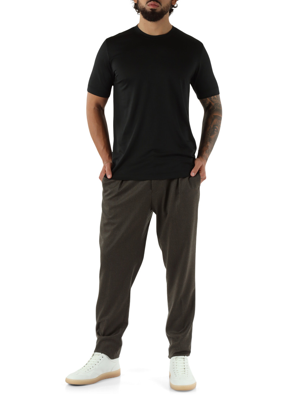 NERO | T-shirt in lana vergine JAMES