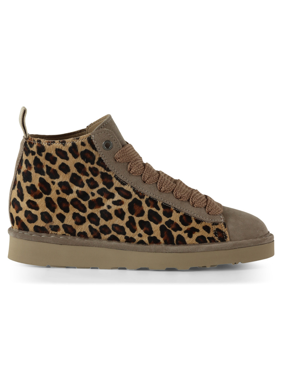 ANIMALIER | Stivaletti stringati P001 in suede e cavallino ANIMALIER | Stivaletti stringati P001 in suede e cavallino