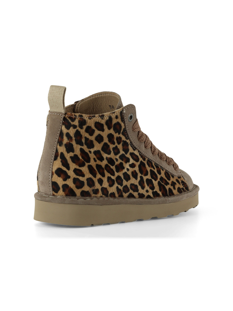 ANIMALIER | Stivaletti stringati P001 in suede e cavallino ANIMALIER | Stivaletti stringati P001 in suede e cavallino