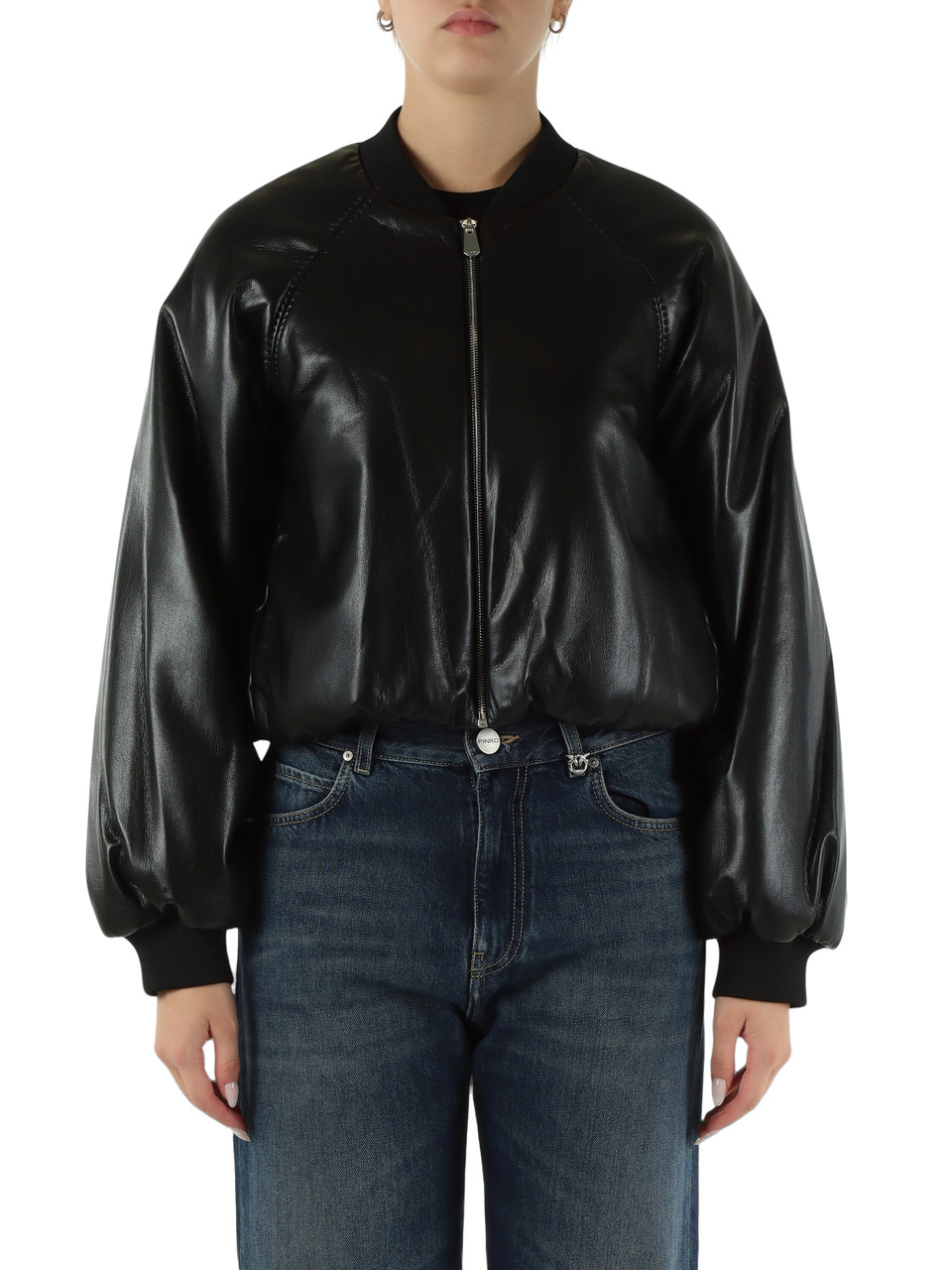 NERO | Bomber BRODO in similpelle soft touch  NERO | Bomber BRODO in similpelle soft touch