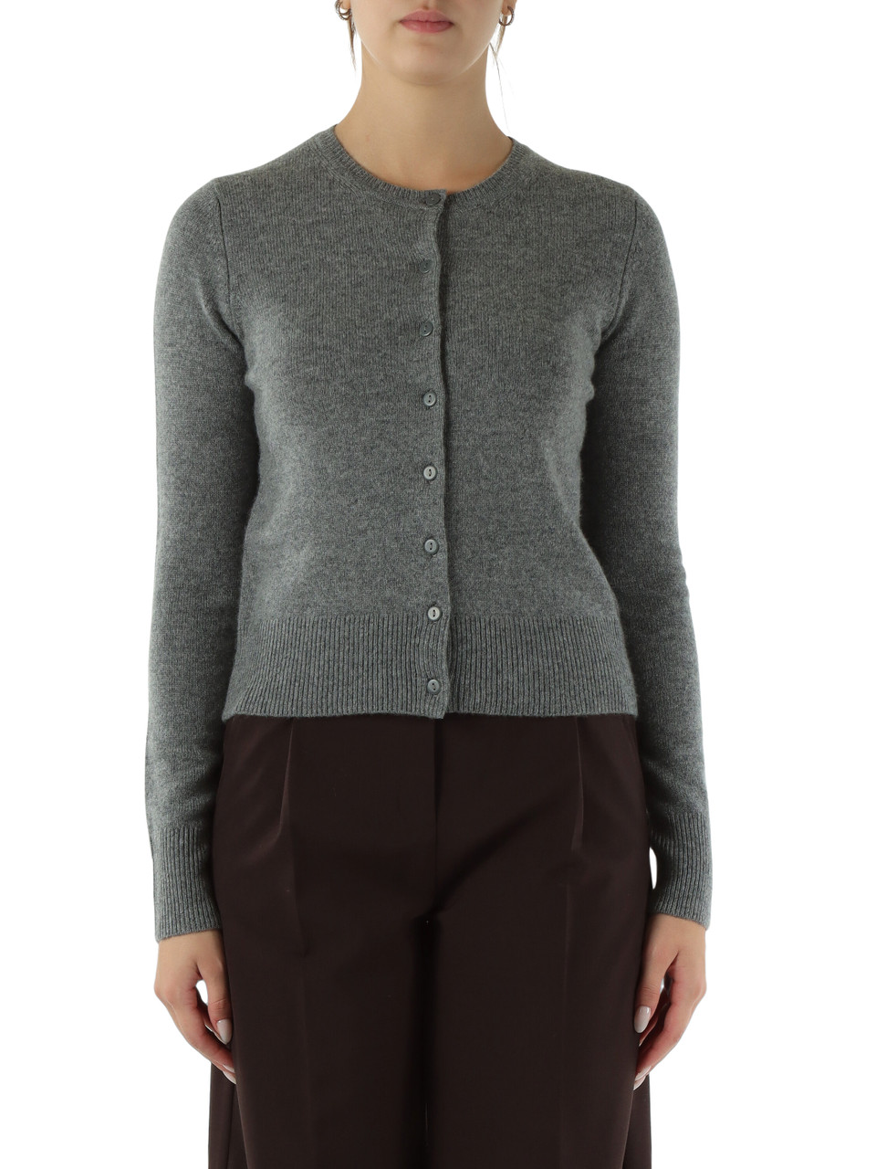 GRIGIO | SPORT: Cardigan in lana e cashmere FINITO1 GRIGIO | SPORT: Cardigan in lana e cashmere FINITO1