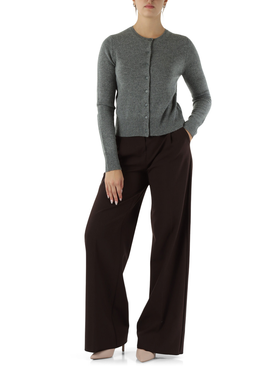 GRIGIO | SPORT: Cardigan in lana e cashmere FINITO1 GRIGIO | SPORT: Cardigan in lana e cashmere FINITO1
