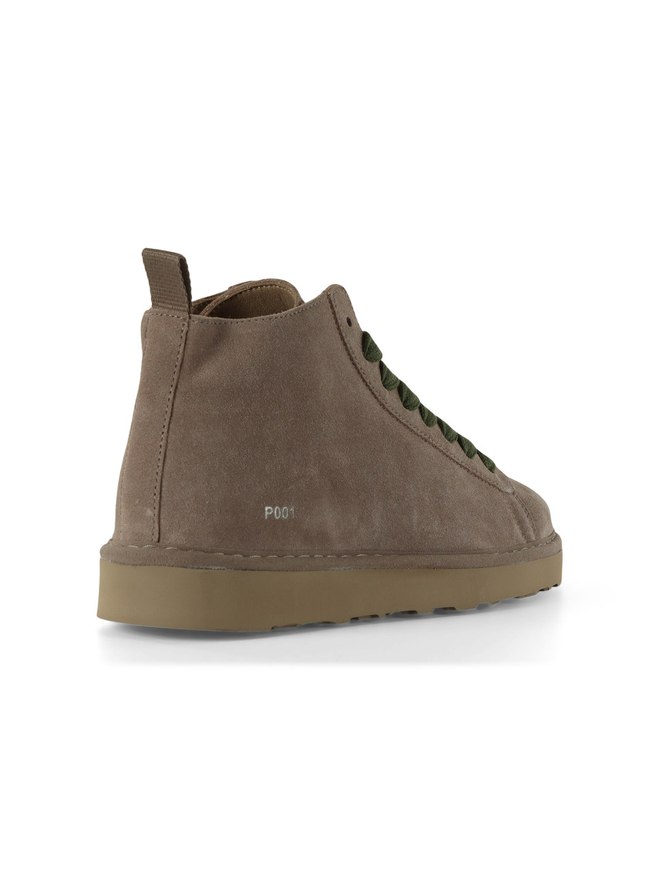 BEIGE | Stivaletti stringati P001 in suede BEIGE | Stivaletti stringati P001 in suede