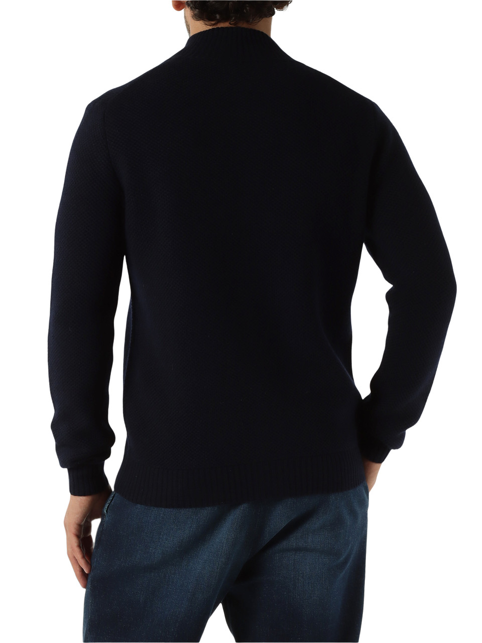 BLU SCURO | Cardigan in lana, seta e cashmere BLU SCURO | Cardigan in lana, seta e cashmere