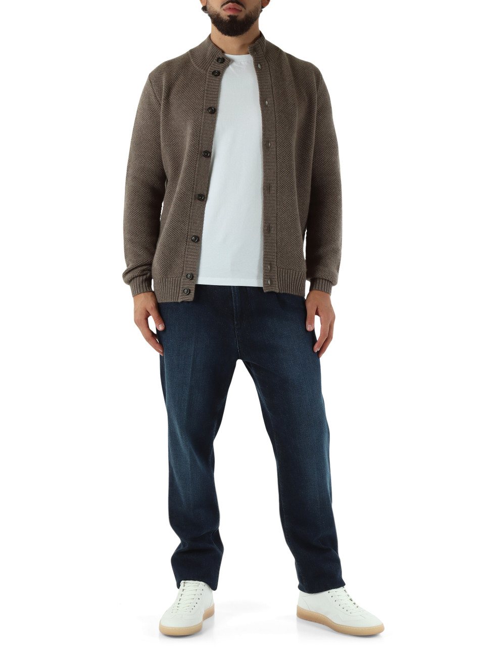 TORTORA | Cardigan in lana, seta e cashmere TORTORA | Cardigan in lana, seta e cashmere