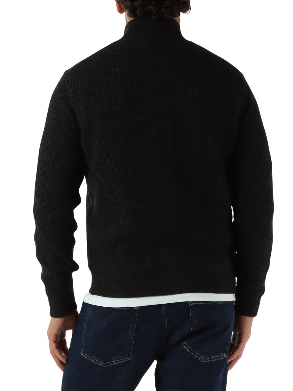 GRIGIO SCURO | Blouson in misto lana con pannelli a contrasto GRIGIO SCURO | Blouson in misto lana con pannelli a contrasto