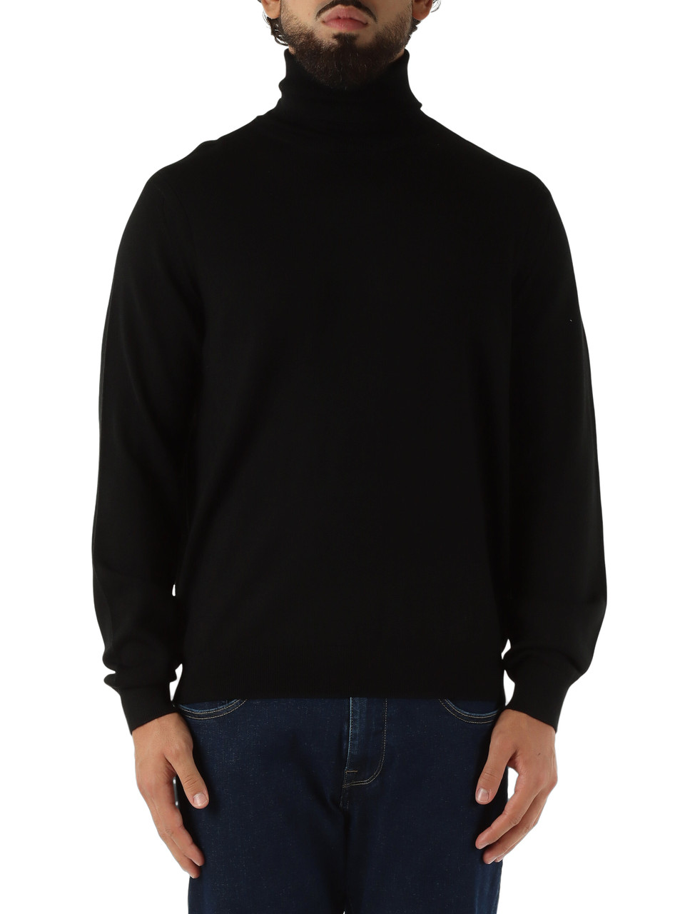 NERO | Maglia dolcevita in misto lana vergine NERO | Maglia dolcevita in misto lana vergine