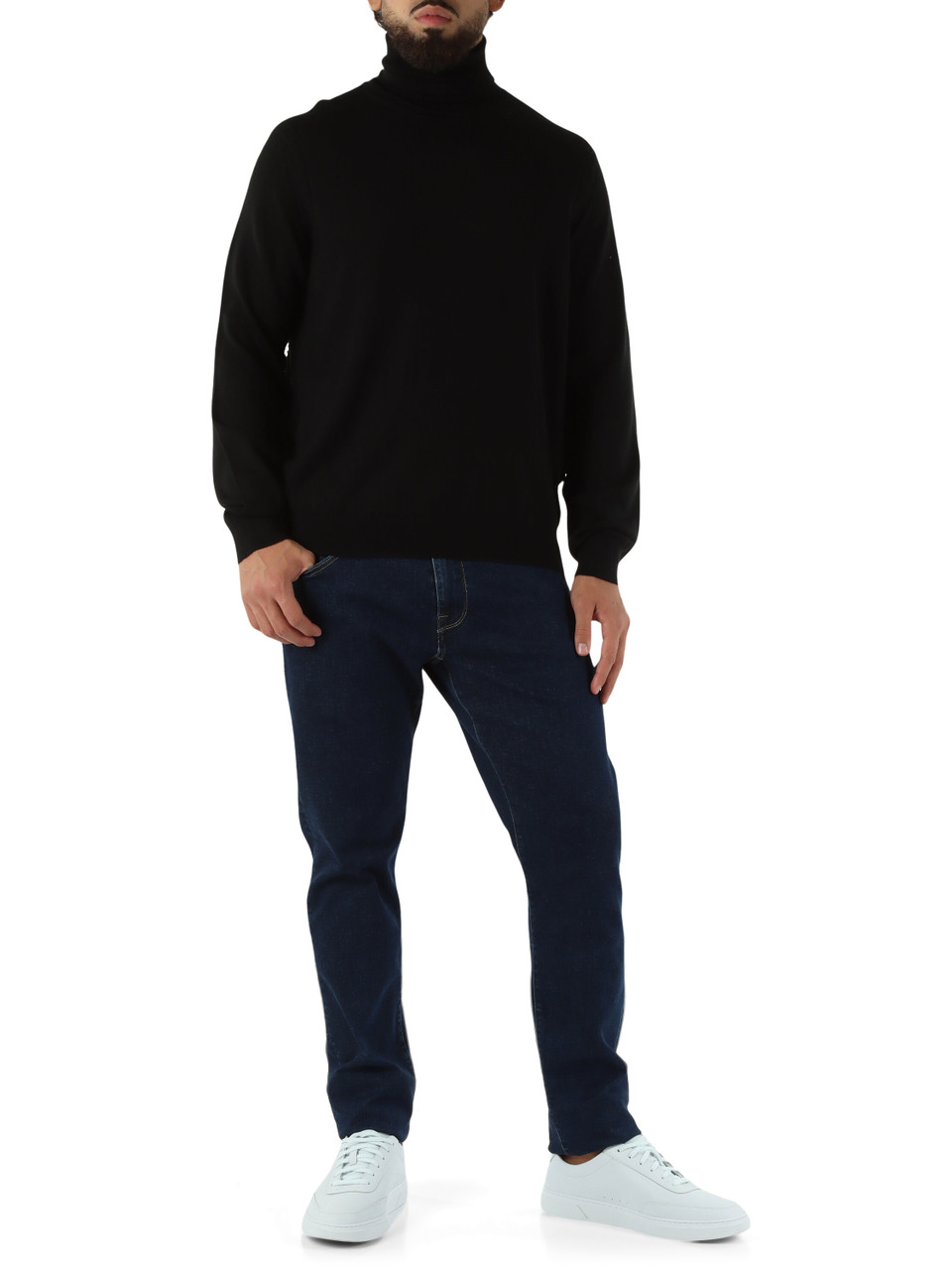 NERO | Maglia dolcevita in misto lana vergine NERO | Maglia dolcevita in misto lana vergine