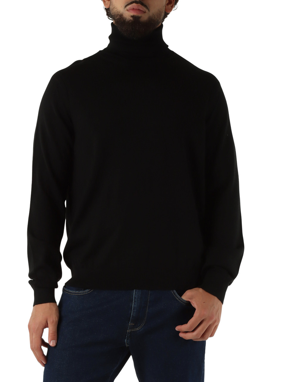 NERO | Maglia dolcevita in misto lana vergine NERO | Maglia dolcevita in misto lana vergine