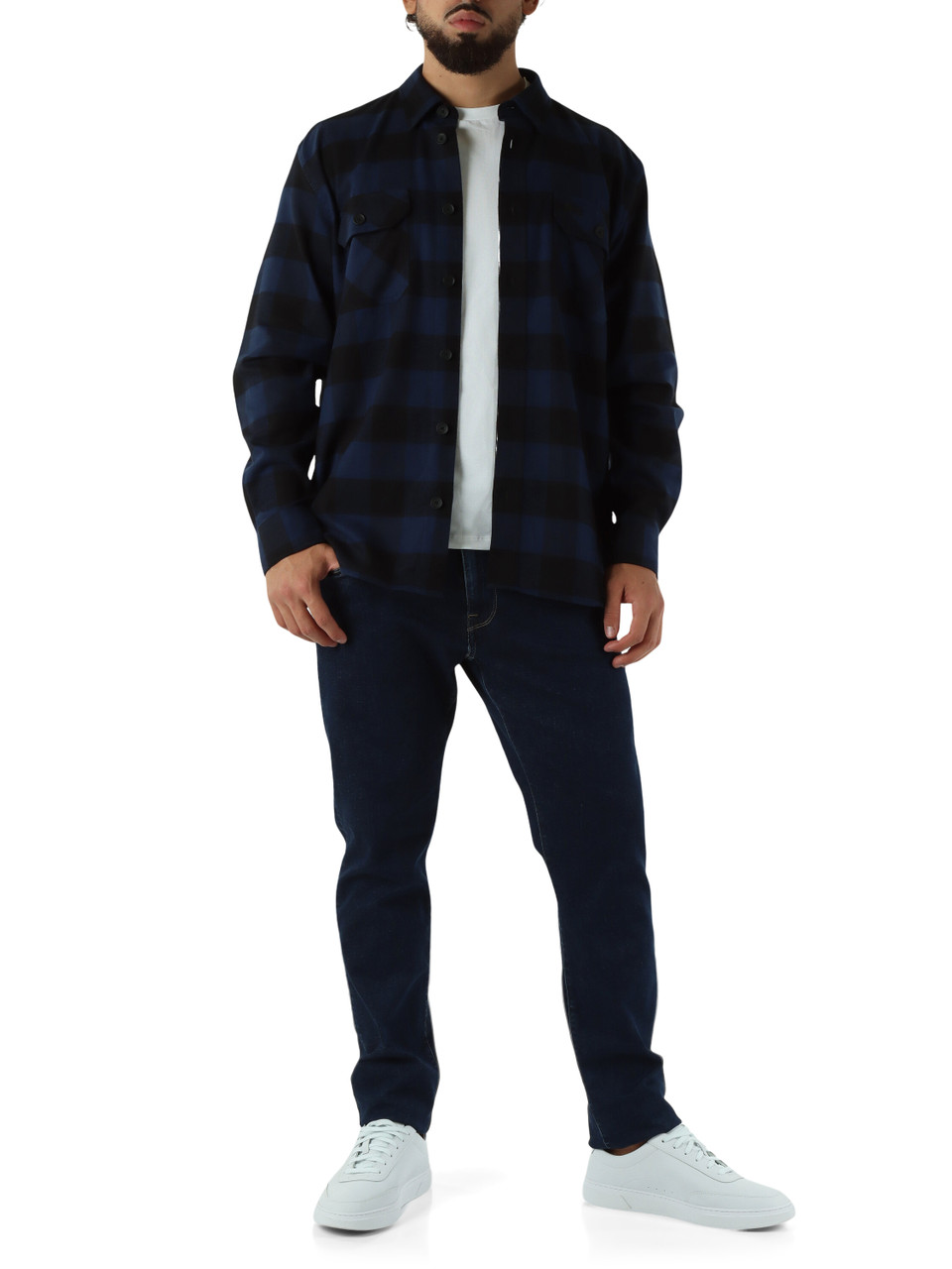 BLU | Camicia a quadri in flanella di cotone BLU | Camicia a quadri in flanella di cotone