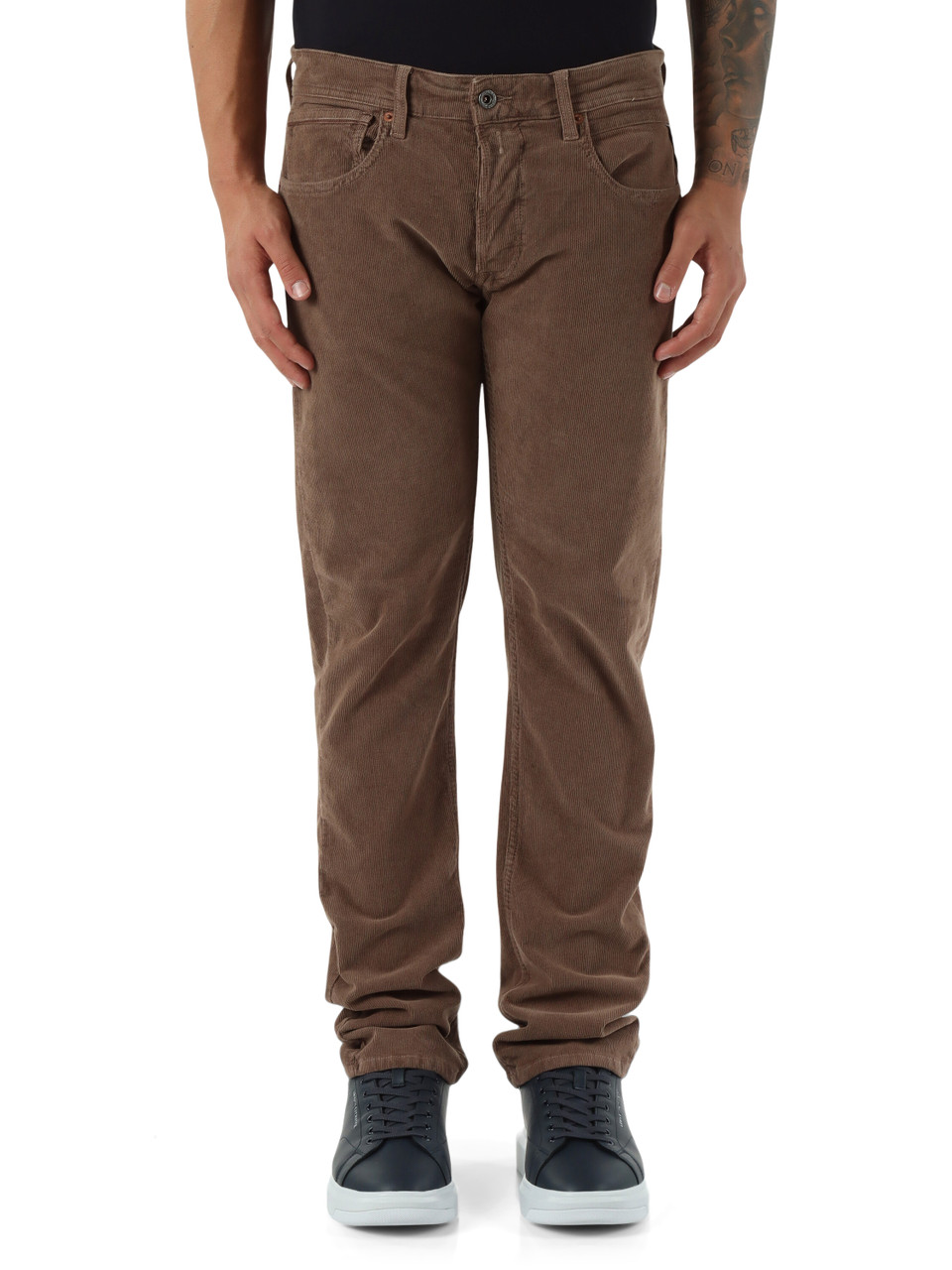 MARRONE CHIARO | Pantaloni in velluto a costine GROVER Straight fit MARRONE CHIARO | Pantaloni in velluto a costine GROVER Straight fit