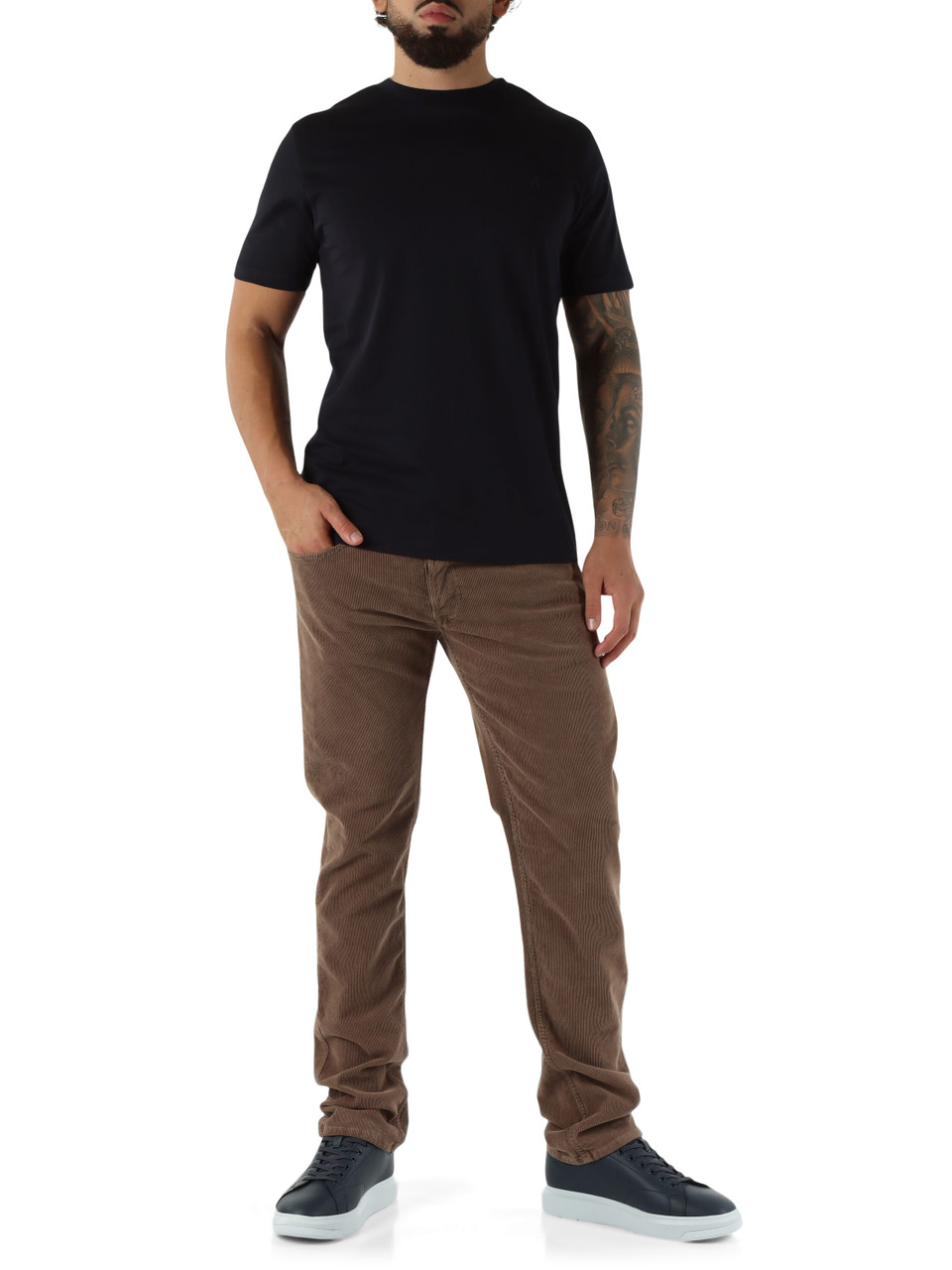 MARRONE CHIARO | Pantaloni in velluto a costine GROVER Straight fit MARRONE CHIARO | Pantaloni in velluto a costine GROVER Straight fit