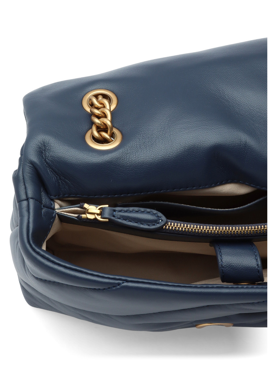 BLU | Borsa a tracolla in pelle trapuntata LOVE PUFF CLASSIC CL.
