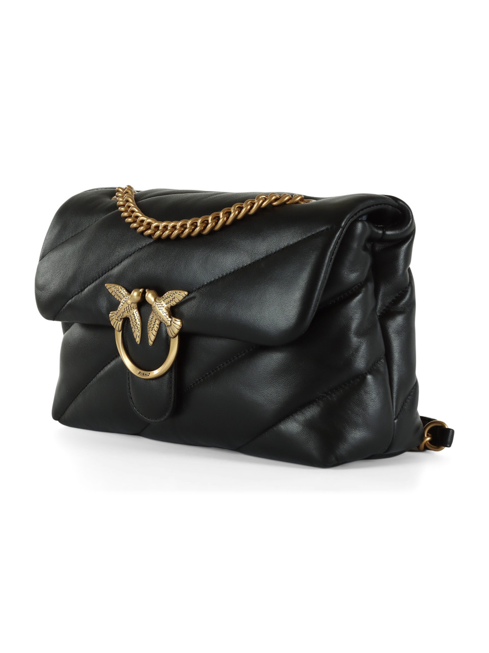 NERO | Borsa a tracolla in pelle trapuntata LOVE PUFF CLASSIC CL.