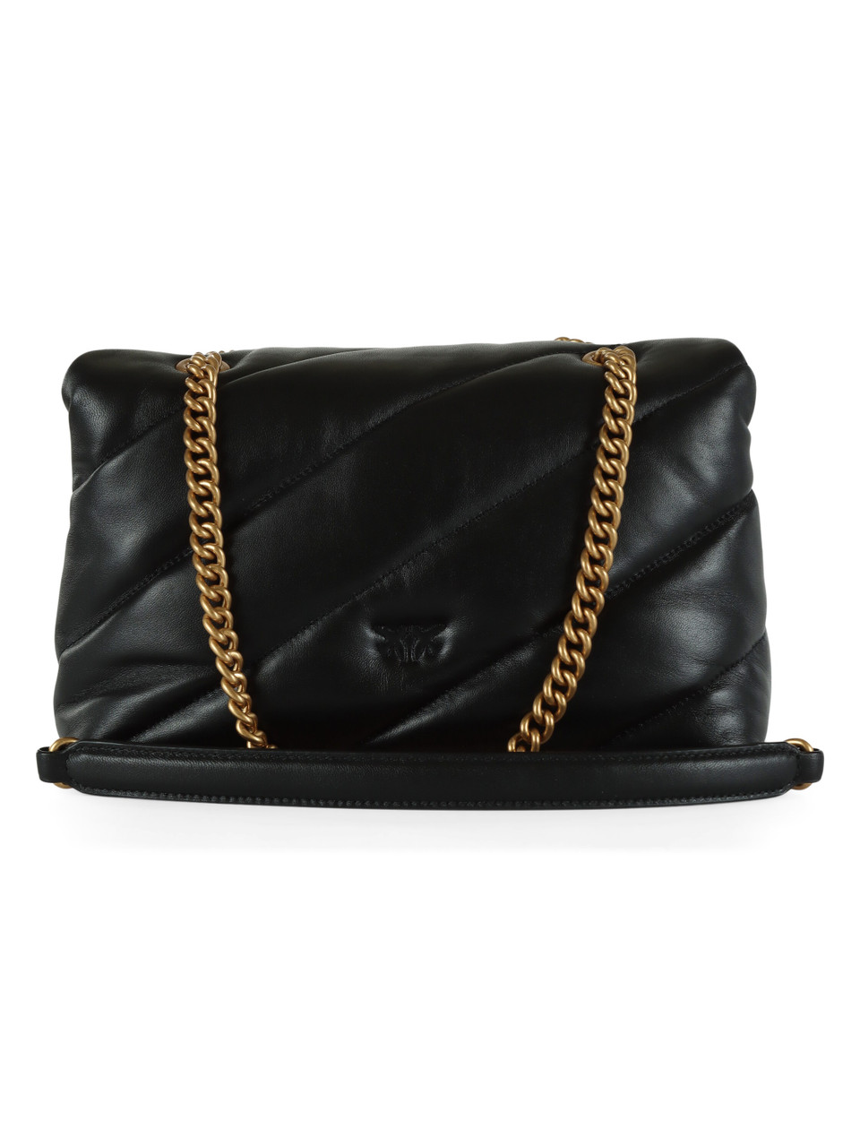 NERO | Borsa a tracolla in pelle trapuntata LOVE PUFF CLASSIC CL.