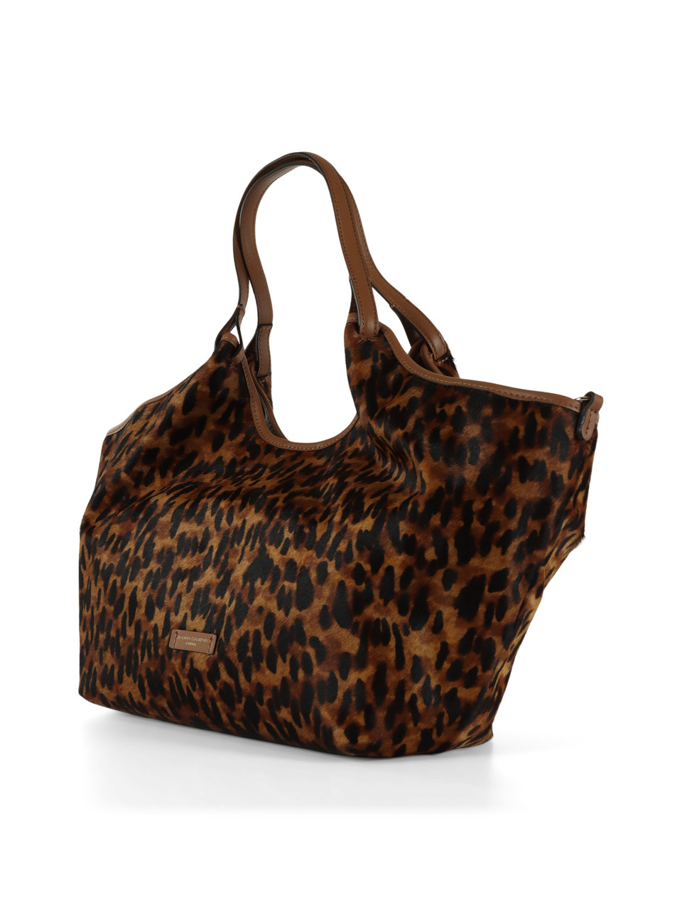 MARRONE | Borsa a spalla DUA Large effetto cavallino MARRONE | Borsa a spalla DUA Large effetto cavallino