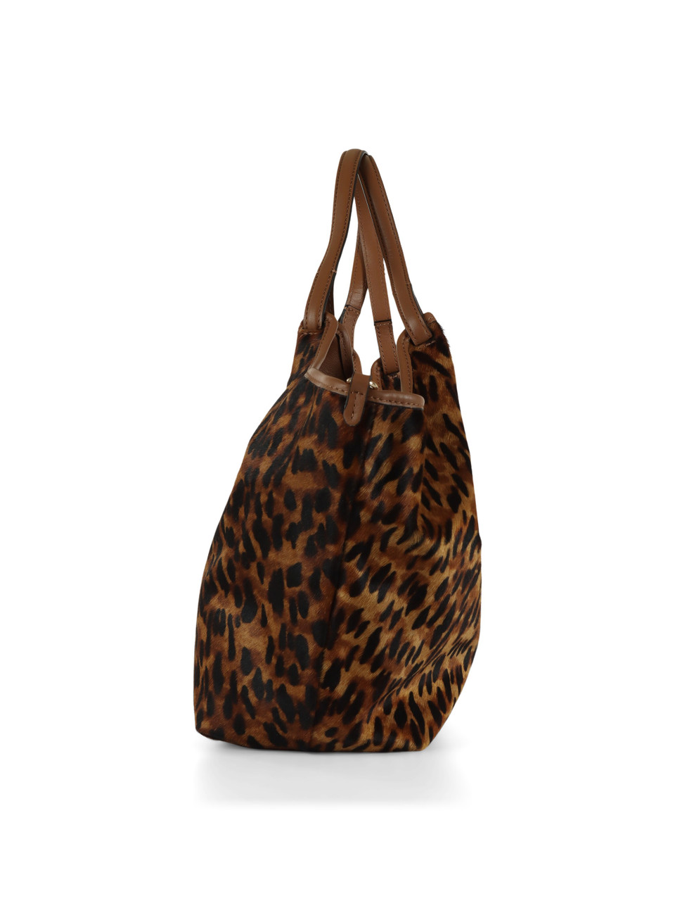 MARRONE | Borsa a spalla DUA Large effetto cavallino MARRONE | Borsa a spalla DUA Large effetto cavallino