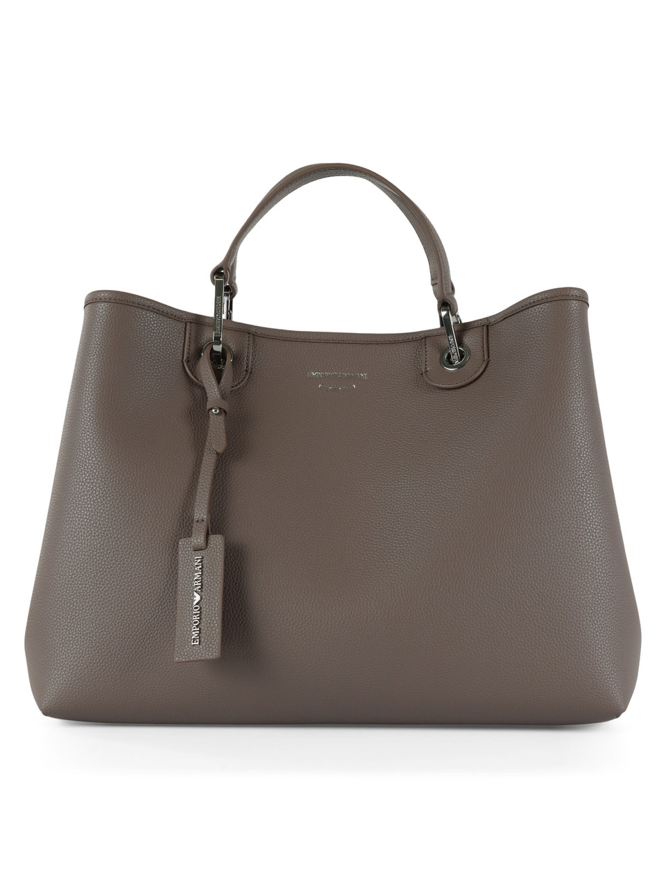 TORTORA | Borsa a mano effetto martellato MyEA Large TORTORA | Borsa a mano effetto martellato MyEA Large