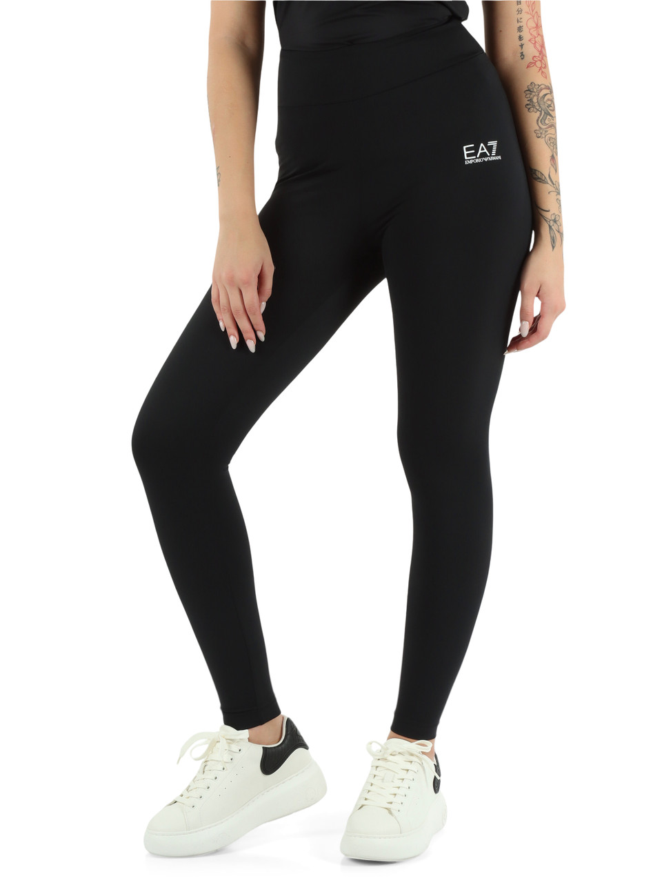 SCHWARZ | Sportleggings aus technischem Gewebe VIGOR7