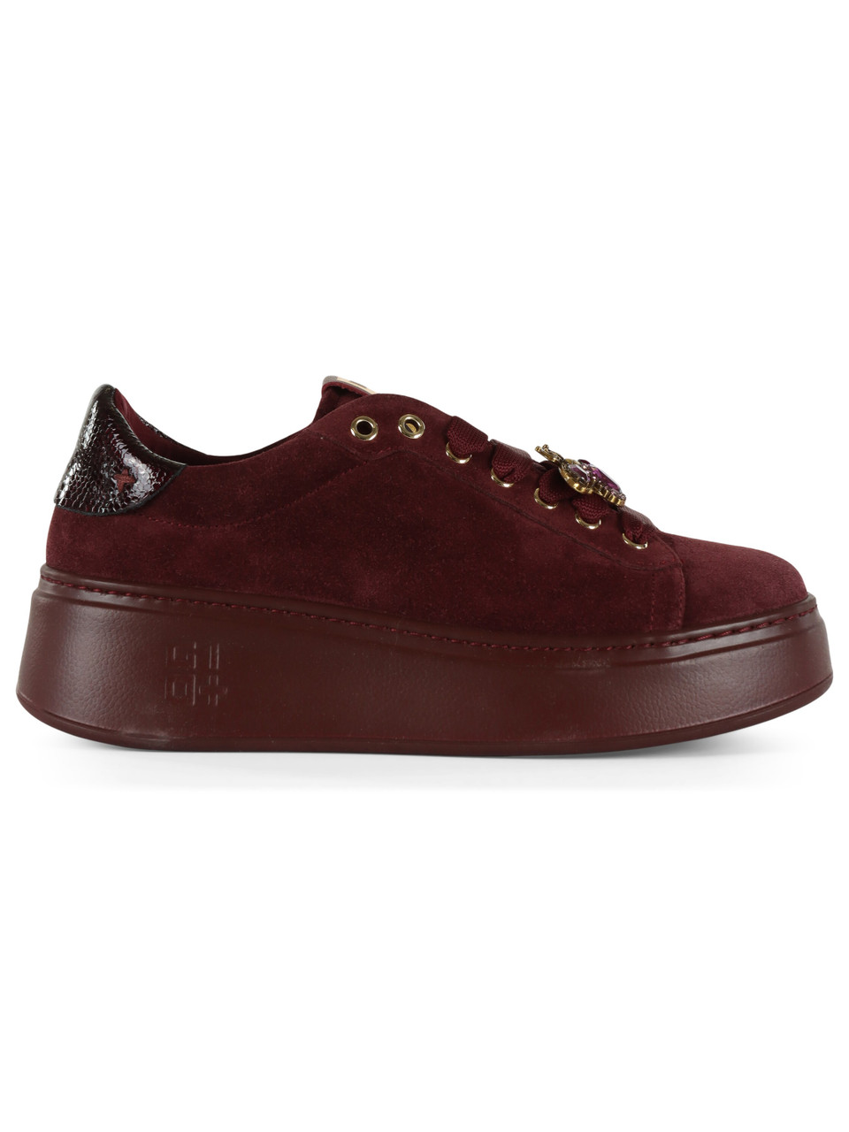 BORDEAUX | Sneakers in suede PIA422A