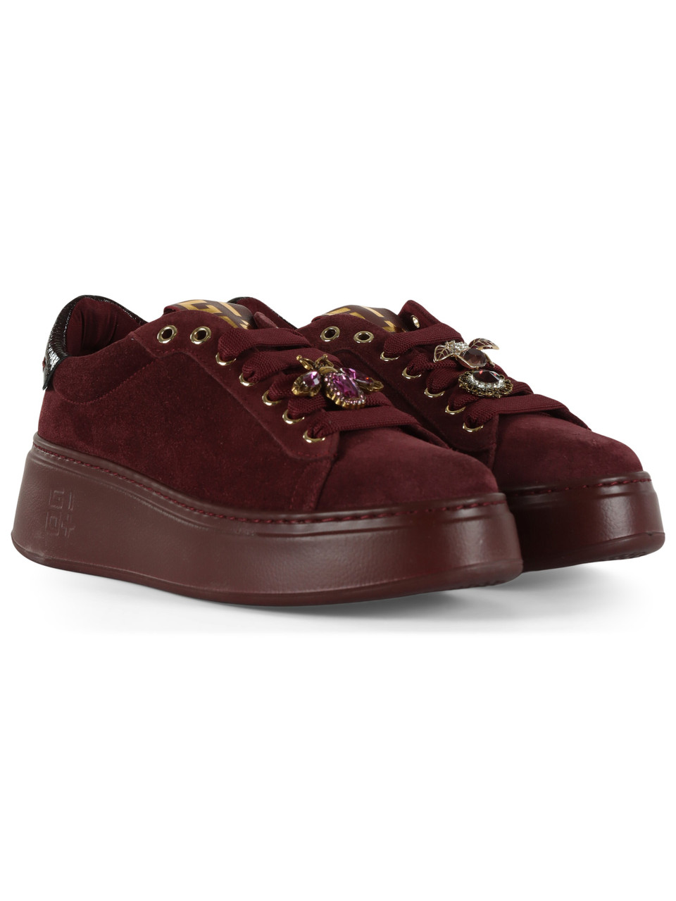 BORDEAUX | Sneakers in suede PIA422A