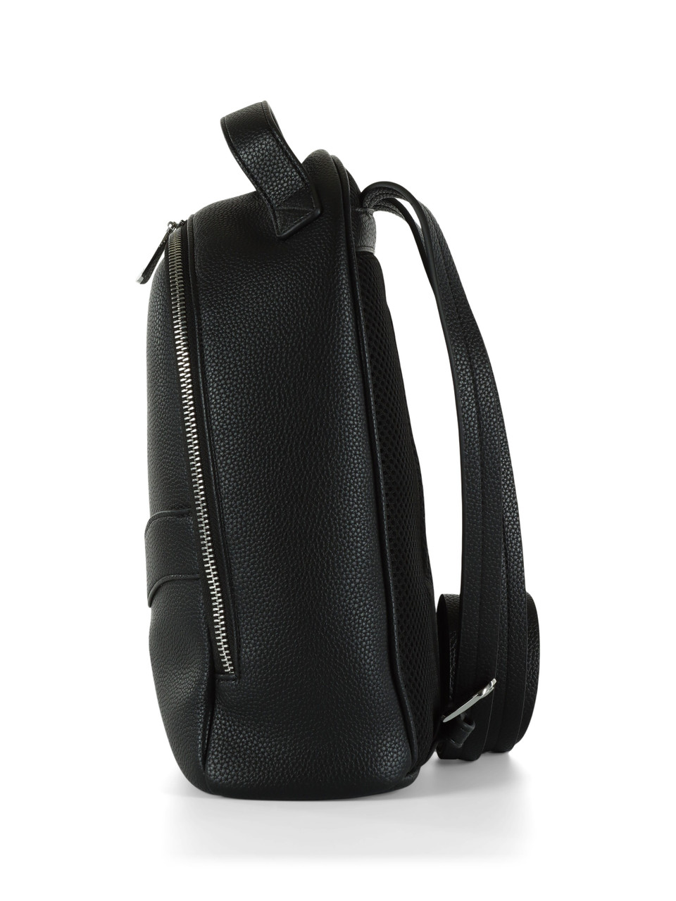 NERO | Zaino in ecopelle con logo impresso