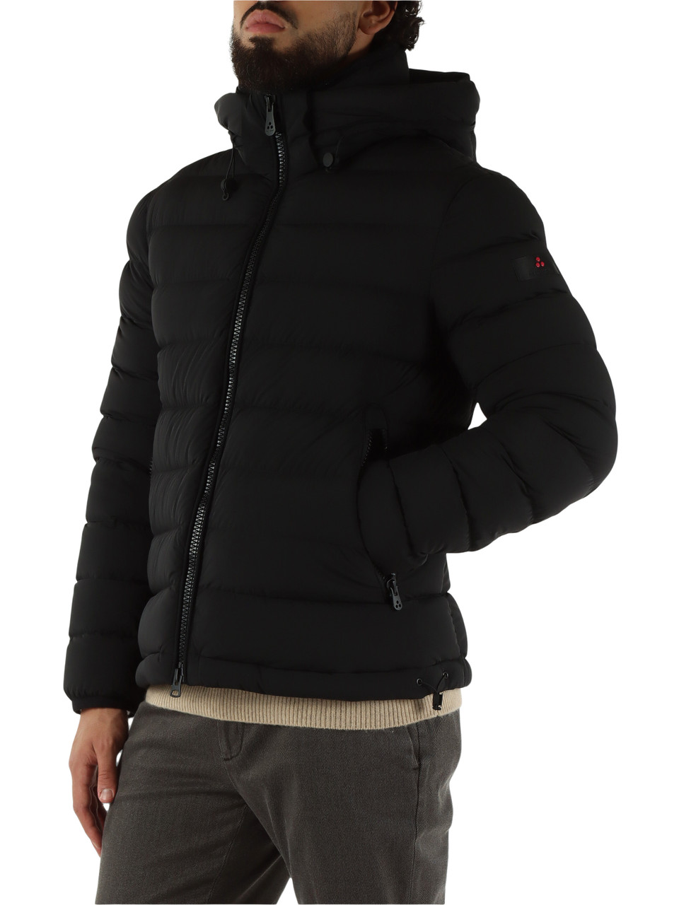 NERO | Piumino trapuntato in tessuto stretch BOGGS NS 04
