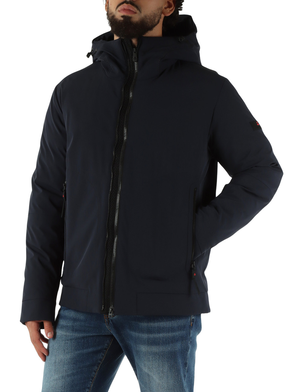 BLU SCURO | Giubbotto in tessuto stretch Primaloft Insulation LOGE SRT 01