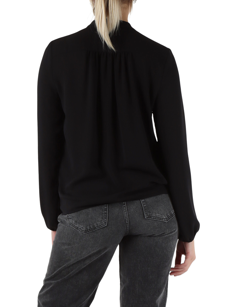 NERO | Blusa in georgette