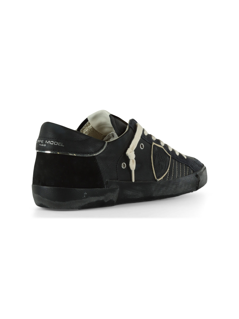NERO | Sneakers in pelle PRSX LOW effetto vintage