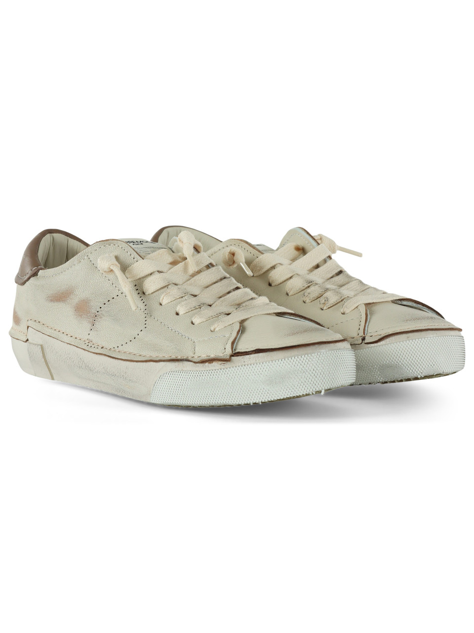 PANNA | Sneakers in pelle PRSX LOW effetto vintage