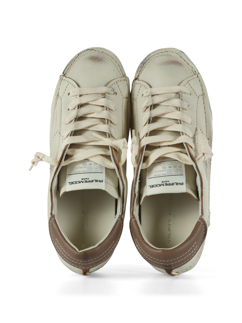 PANNA | Sneakers in pelle PRSX LOW effetto vintage