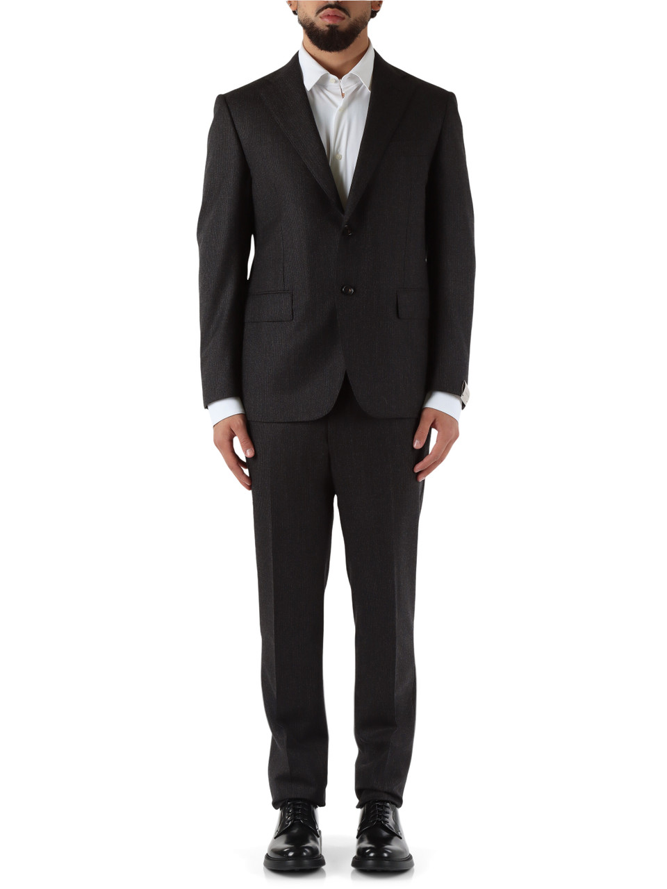 GRIGIO | Abito due pezzi Drop 4C in lana vergine e cashmere