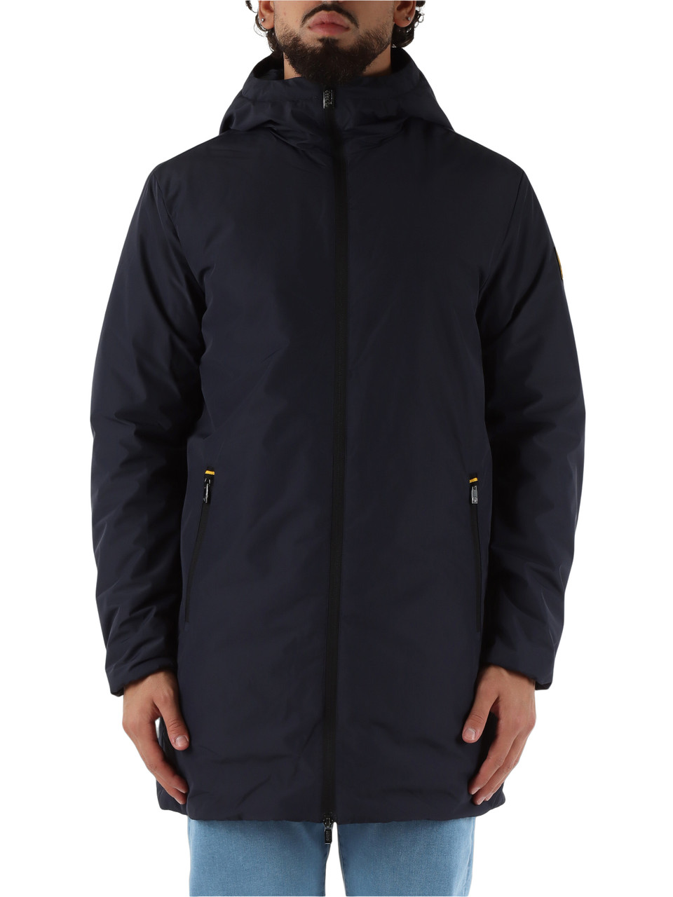 BLU SCURO | Giubbotto tre quarti GUNBU con imbottitura leggera