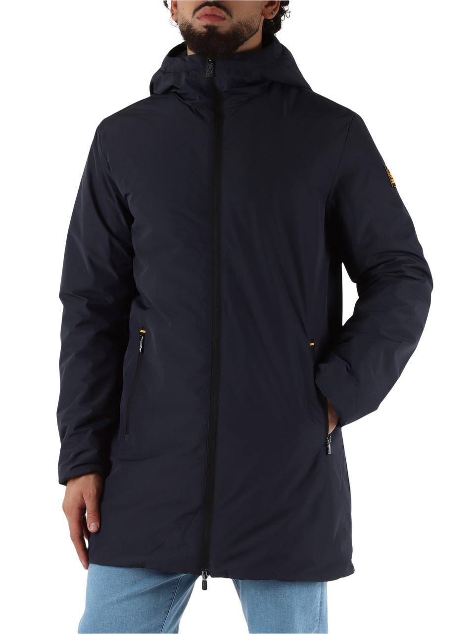 BLU SCURO | Giubbotto tre quarti GUNBU con imbottitura leggera