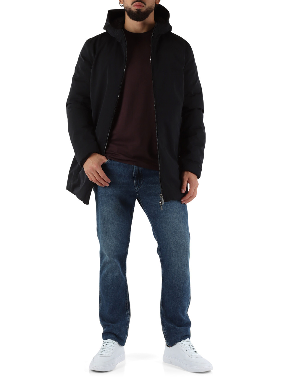 NERO | Piumino reversibile RONALD 2.0 800 Fill Power Technology