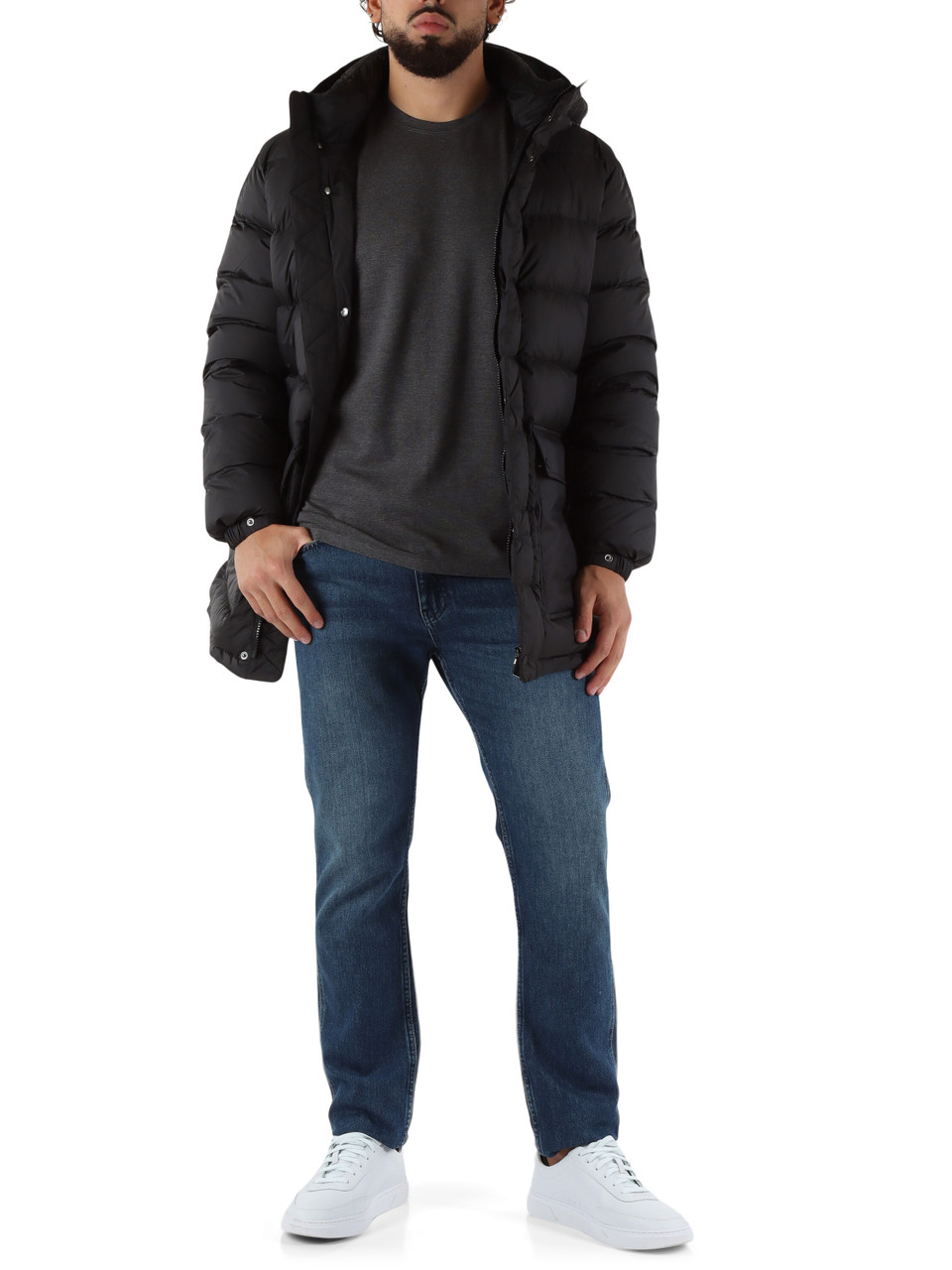 NERO | Piumino trapuntato SWAN 2.0 800 Fill Power Technology